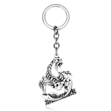 Rock Band Scorpions Keychain Metal Scorpion Key Ring Holder Car Bag Chaveiro Key Chain Pendant Men Christmas Gift Jewelry 2024 - buy cheap