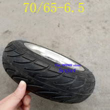 Free Shipping 2019 10 Inch Scooter Wheels 70/65-6.5 Tubeless Wheel Tire with Alloy Rim for Electric Scooter Accessory 2024 - buy cheap