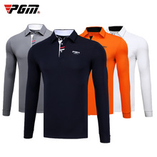 PGM Clothing Men Shirt Apparel Spring fall Long Sleeve T Shirt Dry Fit Style ropa de golf/Tennis Male Trainning Sportswear Shirt 2024 - buy cheap