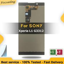 5,5 ''дисплей для SONY Xperia L1 ЖК-дисплей G3312 сенсорный экран для Sony L1 ЖК-дигитайзер сборка запасные части 2024 - купить недорого