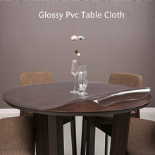 Toalhas de mesa redondas de pvc com 1mm/2019mm/2mm/3mm, proteção para mesa e placa de cristal com espessura, tecido têxtil, para casa, 1.5 2024 - compre barato