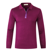 TACE&SHARK Billionaire Sweater wool men's 2018 new arrival fashionable zipper collar solid color gentleman M-5XL  ree shipping 2024 - buy cheap