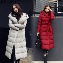 AYUNSUE Winter Jacket Women Parka Long Coat Female Padded Jacket Down Cotton Coats Women's Jackets Parkas Mujer 2022 KJ624 2024 - buy cheap