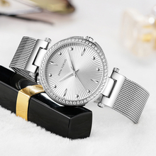 MINI FOCUS Women's Mesh Strap Quartz Watches Simple Analog Waterproof Dress Wristwatch Lady Woman Relogios Femininos MF0194L.03 2024 - buy cheap