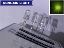 1000 Uds 5mm diodo LED amarillo verde agua claro redondo superior LED 5mm 20mA 2V luz lámpara de diodo emisor componentes electrónicos 2024 - compra barato