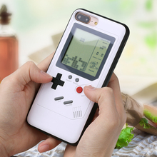 Чехол для телефона Ninetendo Tetris Gameboy для iPhone 6 6S Plus, чехол с мягкими краями, задняя крышка игровой консоли для iPhone X 7 8 Plus, чехол 2024 - купить недорого