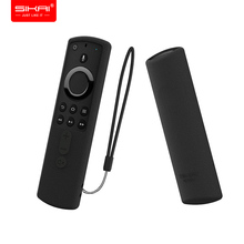 SIKAI-funda protectora de silicona para Control remoto de Amazon Fire TV Stick 4K, Cube Ultra HD (3ª generación), antideslizante, ligera 2024 - compra barato