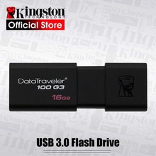Kingston 16GB USB Flash Drives USB 3.0 Pen Drive high speed PenDrives DT100G3 16gb memoria usb stick 2024 - buy cheap