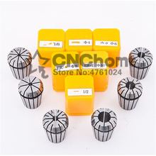6pcs ER32 2-20MM 1/4 6.35 1/8 3.175 1/2 12.7 Spring Collet High Precision Collet Set For CNC Engraving Machine Lathe Mill Tool 2024 - buy cheap