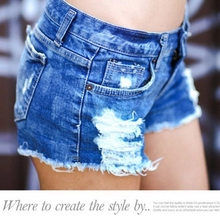 Womens Shorts 2017 Summer Denim Shorts Women Short Jeans  Feminino Hole Woman Jeans Summer Sexy cotton women ladies shorts 2024 - buy cheap