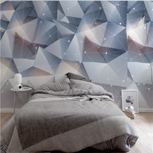 papel de parede Custom wallpaper 3d photo murals stereo geometry abstract background wall living room bedroom wallpaper 3d mural 2024 - buy cheap