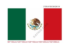 KAFNIK,free shipping 90x150cm/128*192cm/160*240cm/192*288cm big flags Mexico Flag for Indoor Outdoor Decorative 2024 - buy cheap