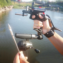 Tirachinas láser G5 para caza y pesca al aire libre, catapulta, arco compuesto, puede disparar flechas, potente tirachinas de bola 2024 - compra barato