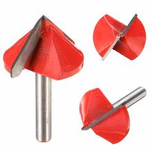 High Quality 90 Degree Tungsten Steel CNC Router Engraving Wood Working Tool V Groove Bit 6x32mm 2024 - buy cheap