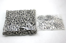 1000set  12MM Antique Silver COPPER eyelets buttons clothes accessory handbag findings 2024 - buy cheap