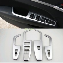 ABS Matt Interior Door Cover Armrest Trim 4pcs For Hyundai Elantra Avante 2016 2017 Car Styling Auto Accessories 2024 - buy cheap