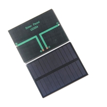 BUHESHUI 6V 1.2W Mini Solar Panels Solar Cell Solar Power 3.7V Battery Chargr LED Light Education Kits Epoxy 112*84*3MM 2pcs 2024 - buy cheap