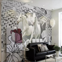 Papel de parede decorativo 3d, para decoração de espaço criativo, para plano de fundo de tv, para pintura decorativa de parede 2024 - compre barato