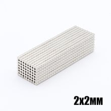 1000pcs  2x2 mm Small Super Strong Magnet N35 2 * 2 mm Powerful Neodymium Rare Earth Permanent Magnets 2x2 mm 2022 - buy cheap