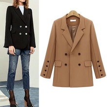 Women blazers 2019 suit for work office uniform designs women business office wear clothing jacket blazer woman 2018 KK2489 2024 - buy cheap