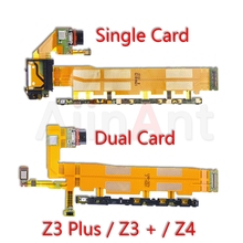 Original Side Volume Power Flex Cable For Sony Xperia Z3 + Plus Z4 Dual Single Card Charging Port Charger Dock Connector Flex 2024 - compre barato