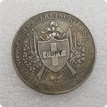 1842 Switzerland 4 Franken Copy Coin commemorative coins-replica coins medal coins collectibles 2024 - buy cheap