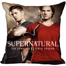 Custom Supernatural Hot Sale Pillowcase High Quality Printing Square Pillow Cover Zippered Decorative Pillows Cover 2024 - buy cheap