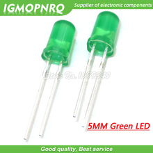 100pcs Green light-emitting diodes Green turn Green 5mm led IGMOPNRQ 2024 - buy cheap