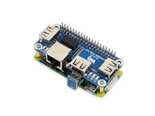 Ethernet / USB HUB HAT for Raspberry Pi, 1x RJ45, 3x USB 2024 - buy cheap