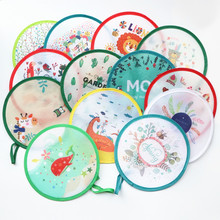 Free shipping (2pcs/lot)Colorful Nylon Portable Folding Fan for party gift Fan cool summer lovely hand fan/Flying disk 2024 - buy cheap