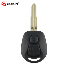 YIQIXIN 2 Button Remote Key Case For Ssangyong Actyon Kyron Rexton Replacement Uncut Bblade Key Shell Cover Case 2024 - buy cheap