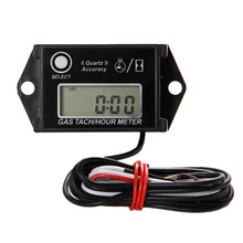 Digital Resettable Tach Hour Meter for Motorcycle Marine Snowmobile Jet Ski Chain Saw Pit Bike Lawn Mower ATV Let Boat Paraglidi 2024 - buy cheap
