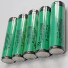 Panasonic 100 ncr18650a 18650 v bateria de lítio recarregável, baterias 3.7 mah com pcb 2024 - compre barato
