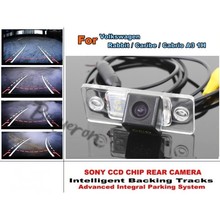 For Volkswagen VW Rabbit Caribe Cabrio A3 1H Intelligent Car Parking Camera Dynamic Tragectory Rear View Camera CCD Night Vision 2024 - buy cheap