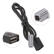 Car Aux Audio Media Wire To USB Adapter Conector For Toyota RAV4 EZ Verso Camry G6KC 2024 - buy cheap