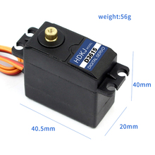 HDKJ D3615 56G Torque 15kg Metal Gear Digital Standard Servo 180 Degree Rotation 4.8v-7.2v for DIY RC Car Boat Robot 2024 - buy cheap