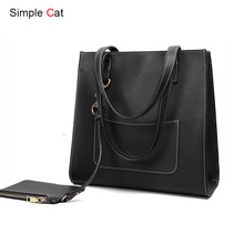 2018 Women Bag Casual Tote Fashion Handbag Shopper Shopping Purse Shoulder Daily Casual Designer Lady Top-Handle Bags 2024 - buy cheap