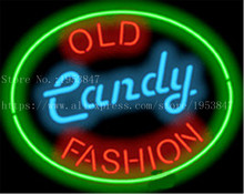 Placa de comida em neon, sinais de moda antiga para doces, com luz artesanal, bar, cerveja, clube, negócios, dieta, lançamento, 17 "x 14" 2024 - compre barato
