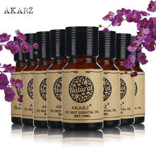 AKARZ Famous brand value meals Helichrysum Verbena Orris Frangipani Lavender Jasmine Peppermint Geranium essential oil 10ml*8 2024 - buy cheap