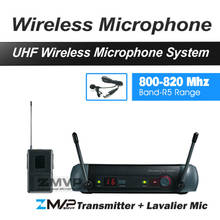 ZMVP PGX14 UHF Professional Karaoke Wireless Microphone System with PGX Bodypack Transmitter Lapel Lavalier Clip Mic 800-820Mhz 2024 - купить недорого