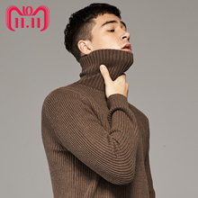 11.11 Global Shopping Festival Woolen Sweater Men Winter Thicken Turtle Neck Cashmere Sweaters Pullover Male Thermal Underwear 2024 - buy cheap