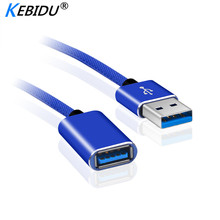 USB Удлинительный кабель 1 м Супер Скоростной USB 2,0 Синхронизация данных USB 2,0 удлинитель Кабель USB2.0 удлинитель провода для ПК Мужской и Женский Шнур 2024 - купить недорого