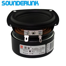 2 PCS LOT Sounderlink Audio Labs 3'' 25W subwoofer woofer bass midrange speaker driver 3 inch 30W loudspeaker DIy 2024 - buy cheap