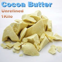 Mantequilla de cacao Natural pura, sin refinar, hecha a mano, Pintalabios de laboratorio puro, 1000g 2024 - compra barato