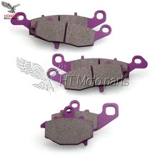 Pastillas de freno delantero/trasero de fibra de carbono para motocicleta Kawasaki, modelos ER6F, ER6N, ER-6F, ER-6N, 06-16, KLE650, 07-14, Z750, 05-07, ZR750, 96-98 2024 - compra barato