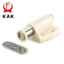 KAK-pulsador magnético para puerta de armario, pulsador para abrir, parada de captura, autoalineación, DIY 2024 - compra barato