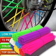 Motorcycle Dirt Bike Wheel Rim Spoke Skins Covers Wrap Tubes Decor Protector Pipe FOR Honda CR YZ RM KX 80 125 250 450 500 CRF 2024 - buy cheap