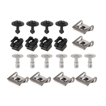 20PCS new Undertray Guard Engine Under Cover Fixing Clips Screw KIT For AUDI A4 A6 2024 - buy cheap