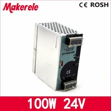 100w 24vdc 4.2A din rail power supply LP-100-24 Mini size Din Rail Single Output 24v ac dc Switching power supply led driver 2024 - buy cheap