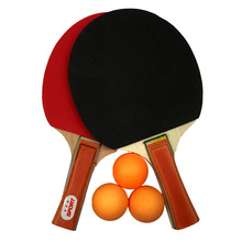 2pcs Professional Carbon Fiber Table Tennis Rackets with Double Face Pimples-in Table Tennis Rubber Ping Pong Racket with 3 Ball 2024 - buy cheap